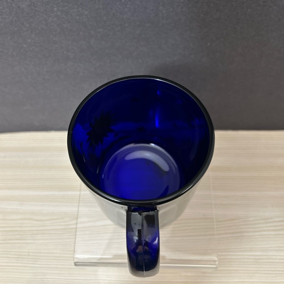 Libbey Celestial Blue Mug with Sun and Moon - Picture 3 of 9